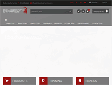 Tablet Screenshot of deliberatedynamics.com